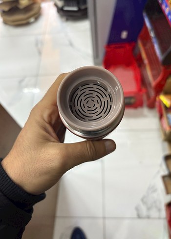 Renkli Kırmızı Termos Matara - Görsel 2