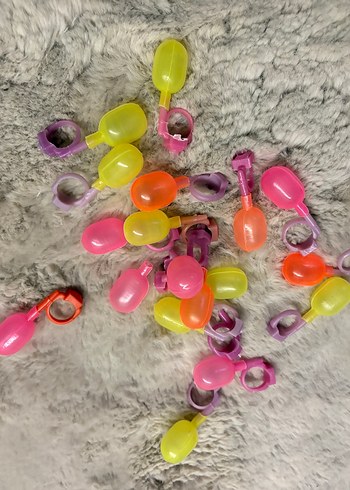 Renkli Su Balonu Parmak Halkaları - Görsel 2