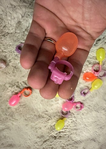 Renkli Su Balonu Parmak Halkaları - Görsel 4