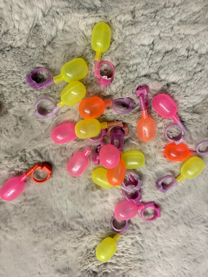 Renkli Su Balonu Parmak Halkaları - Görsel 2