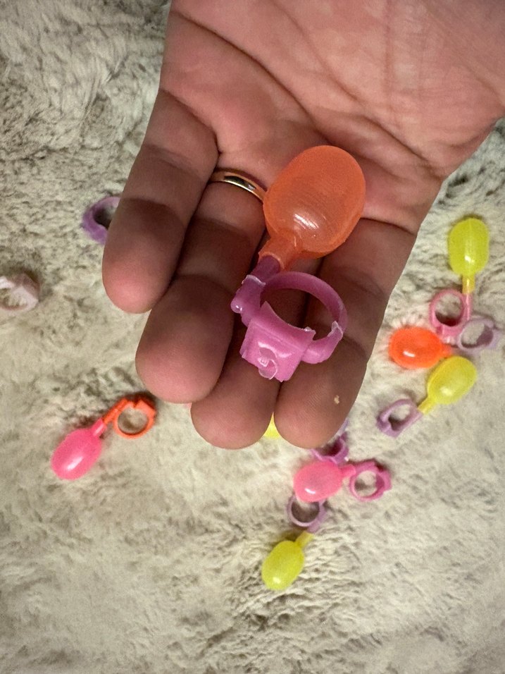 Renkli Su Balonu Parmak Halkaları - Görsel 4