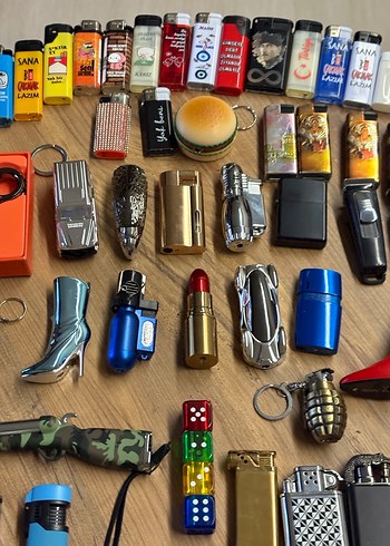 86 adet çakmak koleksiyonum satılık hepsi sıfır - Görsel 10