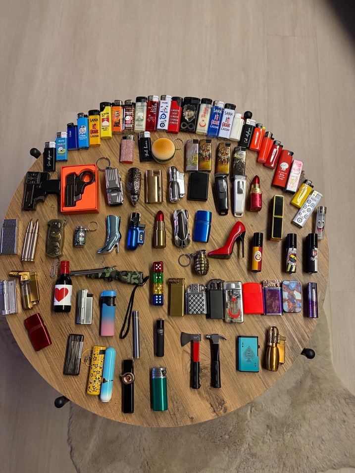 86 adet çakmak koleksiyonum satılık hepsi sıfır - Görsel 5