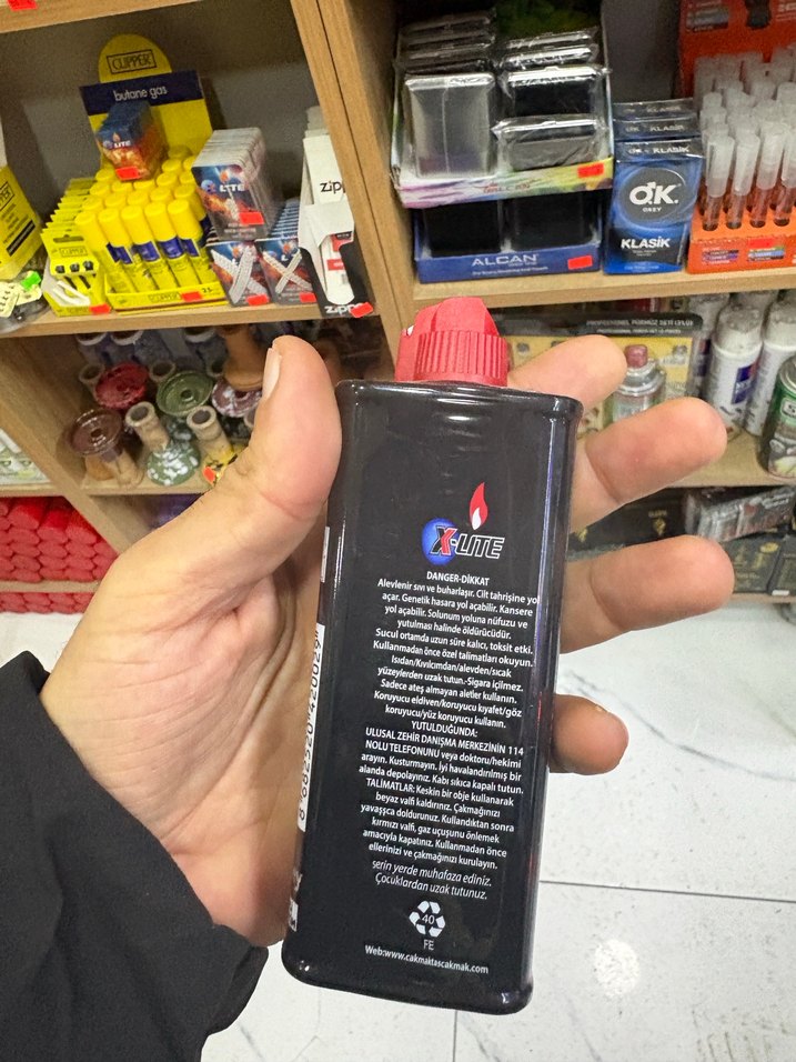 Magazadan çakmak benzini - Görsel 3