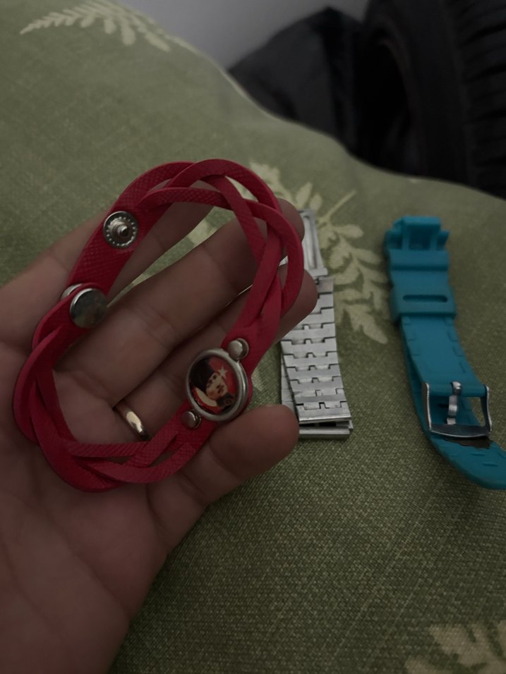 Renkli Retro Erkek Saat Kayışları - Görsel 2