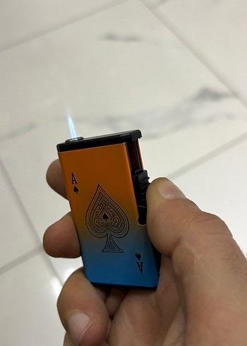 Renkli As Sembolü Desenli Çakmaklar - Görsel 2