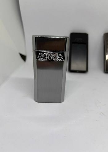 Siyah Metal Rüzgar Geçirmez Çakmak - Görsel 5