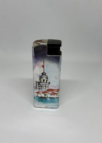 Metal pürmüzlü tasarım çakmak - Görsel 3