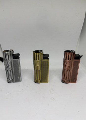 Altın Renk Metal Çakmak - Görsel 2