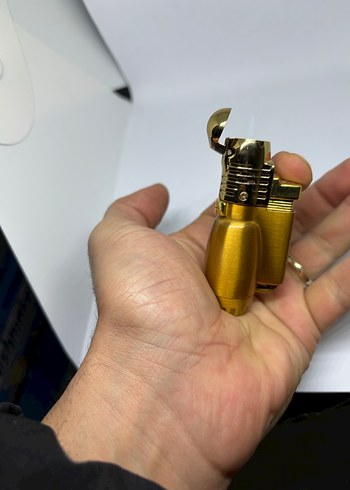 Metal Renkli Mini Çakmak Seti - Görsel 4