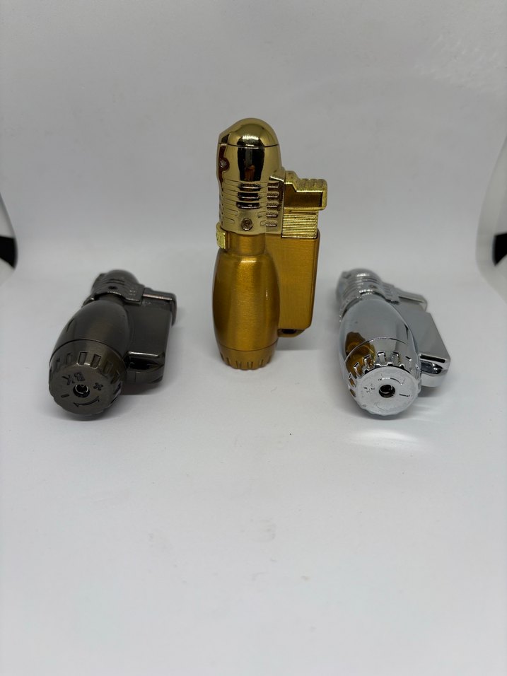 Metal Renkli Mini Çakmak Seti - Görsel 2