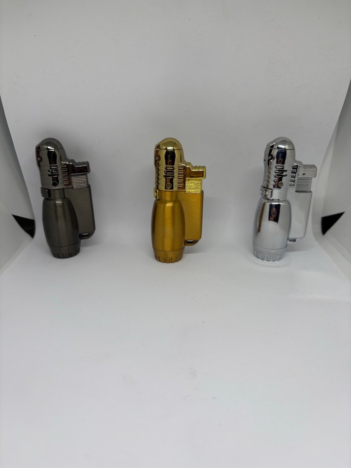 Metal Renkli Mini Çakmak Seti - Görsel 3