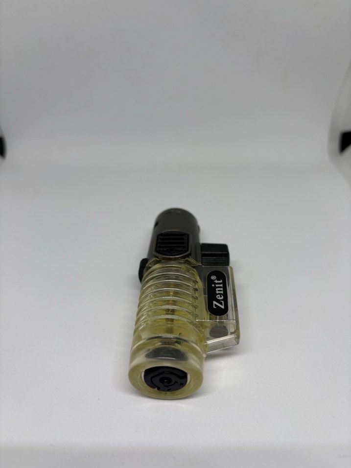 Zenit Çift Alevli Siyah Çakmak - Görsel 5