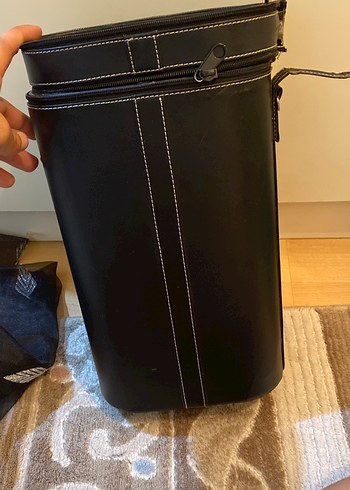 Louis Vuitton Sik Siyah Dikey Canta