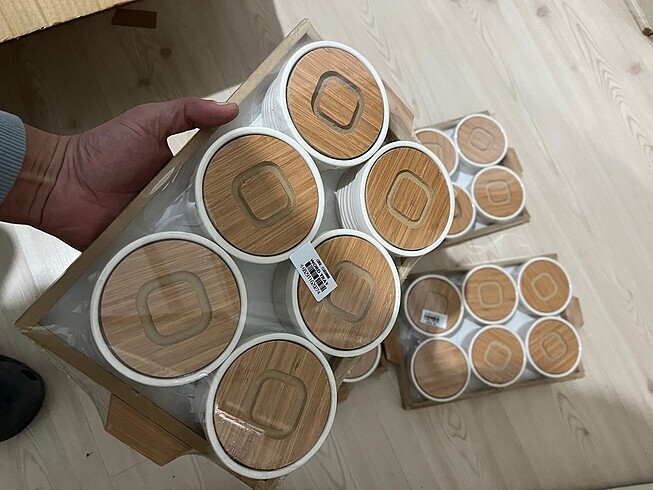 Sıfır son 4 takım tepsili 6lı kahvalatılık çerezlik takım