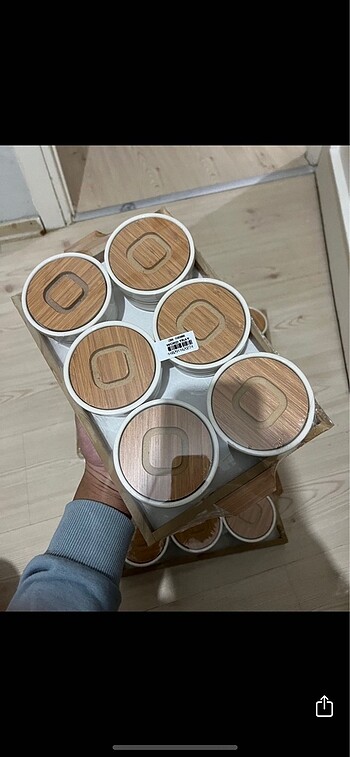 Sıfır 6lı çerezlik kahvaltılık tepsili