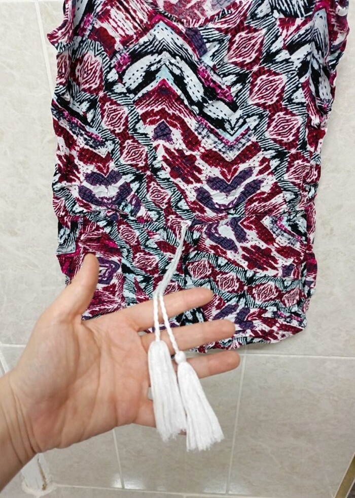 MİNİ ŞORT TULUM - Görsel 2