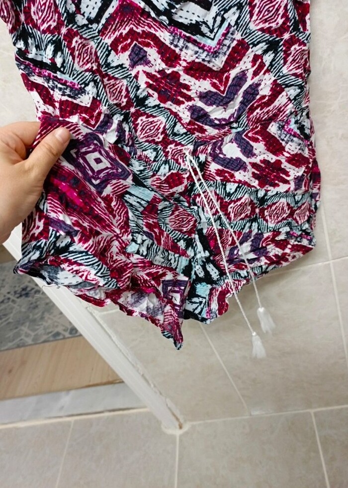 MİNİ ŞORT TULUM - Görsel 3