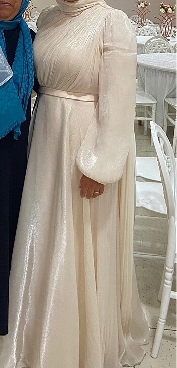 42 Beden Ekru Mevlüt&Nikah Elbisesi