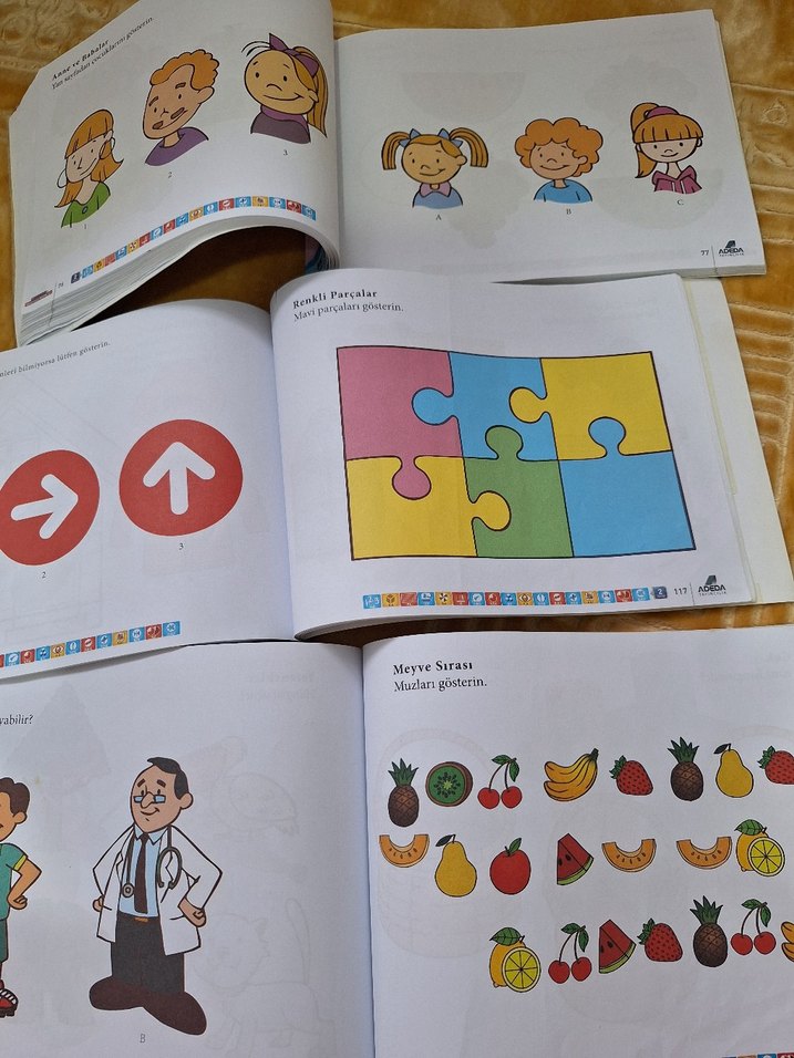 2 yas adeda  Dikkat Güçlendirme Seti - Görsel 3