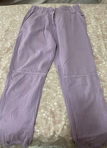 Addax baggy lila pantolon 