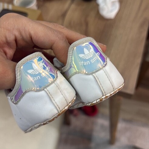 18 Beden beyaz Renk ADİDAS BEBEK PATİK