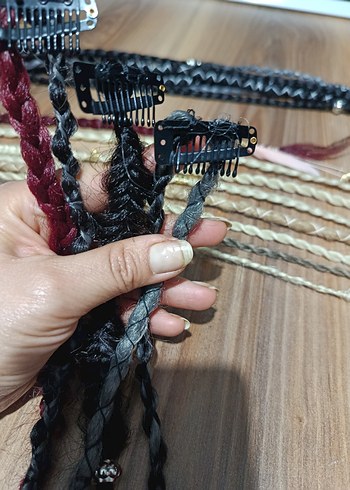 Diğer Tekli Orgu Sac Tokalari Tekli Rasta