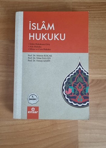 İslam Hukuku Kitabı - Ensar Yayınları