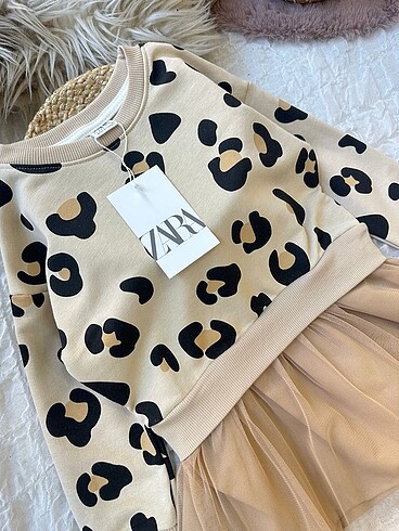 Zara ZARA LEOPAR ELBİSE