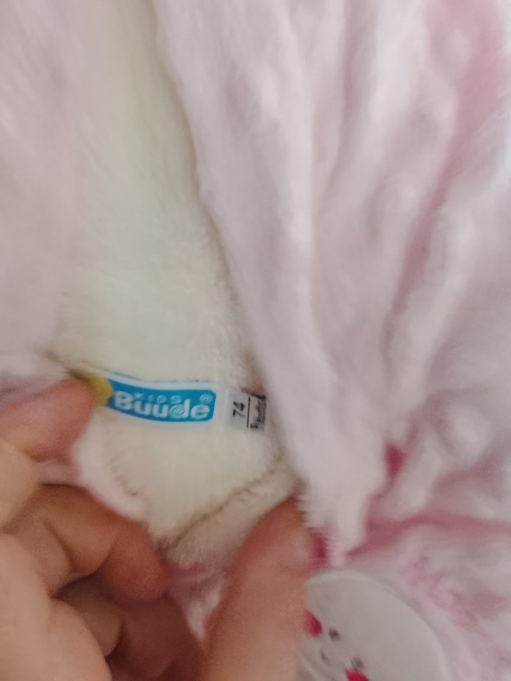 Pembe Nakışlı Kız Bebek Tulum - Görsel 5