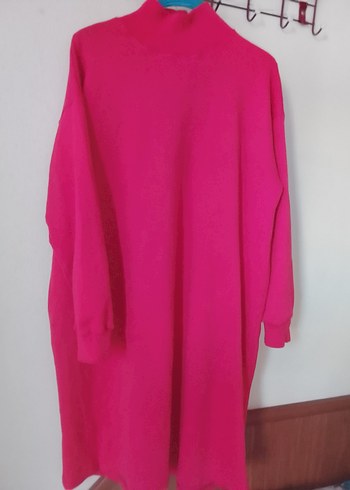 narçiçeği Yüksek Yaka Hamile Tunik - Görsel 2