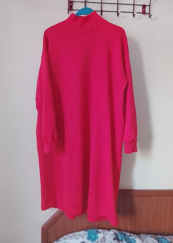 narçiçeği Yüksek Yaka Hamile Tunik - Görsel 5