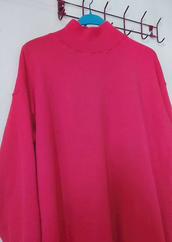 narçiçeği Yüksek Yaka Hamile Tunik - Görsel 3