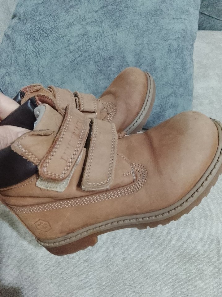 Kahverengi Süet Erkek Çocuk Botları - Görsel 5