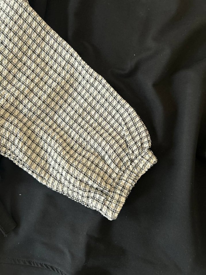 Gevşek Kesim Gri Hamile Bluzu - Görsel 2