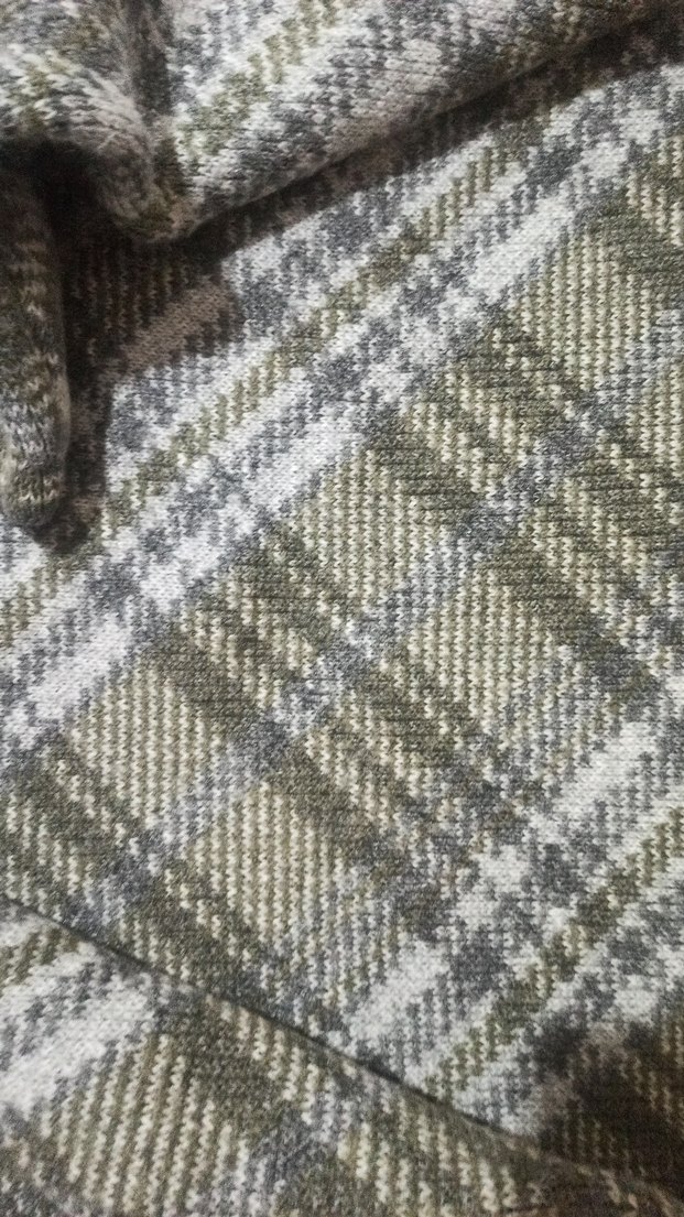 Kadın Gri Örgü Salaş Triko - Görsel 3