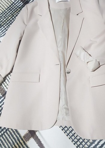 kadın oversize blazer - Görsel 2