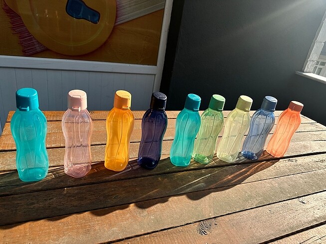 Tupperware eko şişe 500 ml istediğiniz renk için ilan açtırın lü
