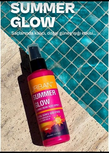 Urban Summer Glow Işıklı Renk Açıcı Sprey 150 ml - Görsel 2