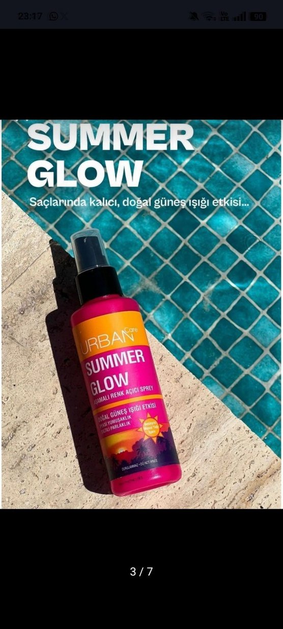 Urban Summer Glow Işıklı Renk Açıcı Sprey 150 ml - Görsel 2
