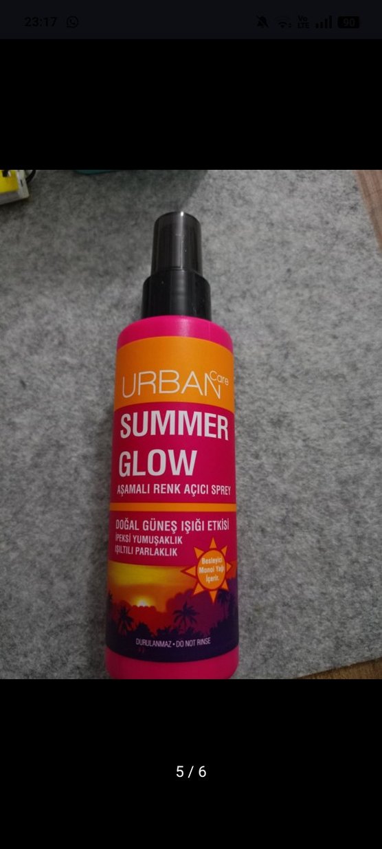 Urban Summer Glow Işıklı Renk Açıcı Sprey 150 ml - Görsel 5