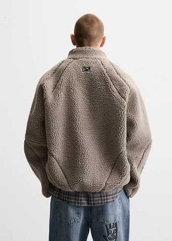 Zara x All Caps Studio Suni Yünlü Ceket - Görsel 2