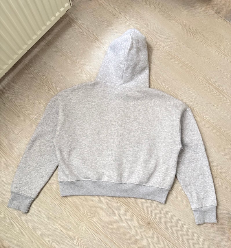 Gri Oversize Sweatshirt - Görsel 3
