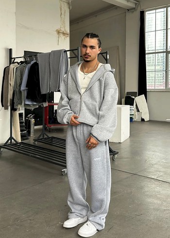 Void Gri Eşofman Altı - Görsel 7