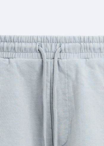 Zara Soluk Efektli Fit Bermuda - Görsel 7