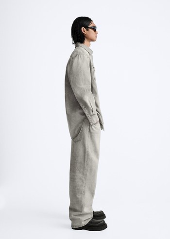 Zara Baggy Jean - Görsel 9