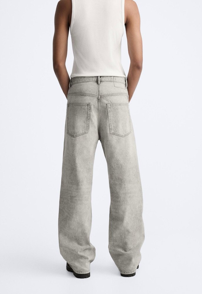 Zara Baggy Jean - Görsel 2