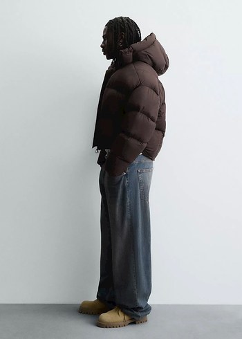 Zara Fit Şişme Mont - Görsel 6