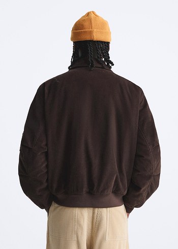 Zara Kadife Denim Ceket - Görsel 2