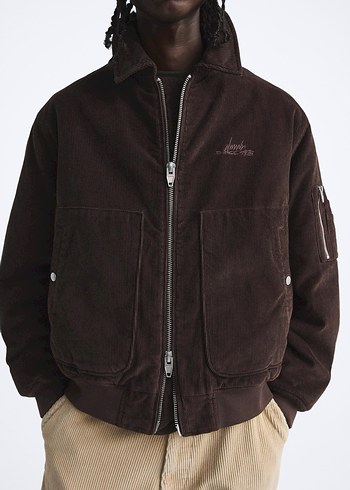 Zara Kadife Denim Ceket - Görsel 8